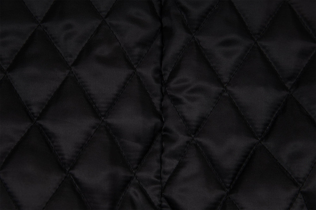 3-6-5.shop Vintage Lettering PU Jacket
