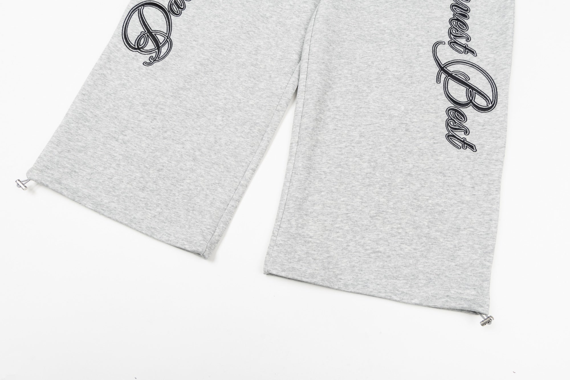 3-6-5.shop Script Logo Wide-Leg Sweatpants