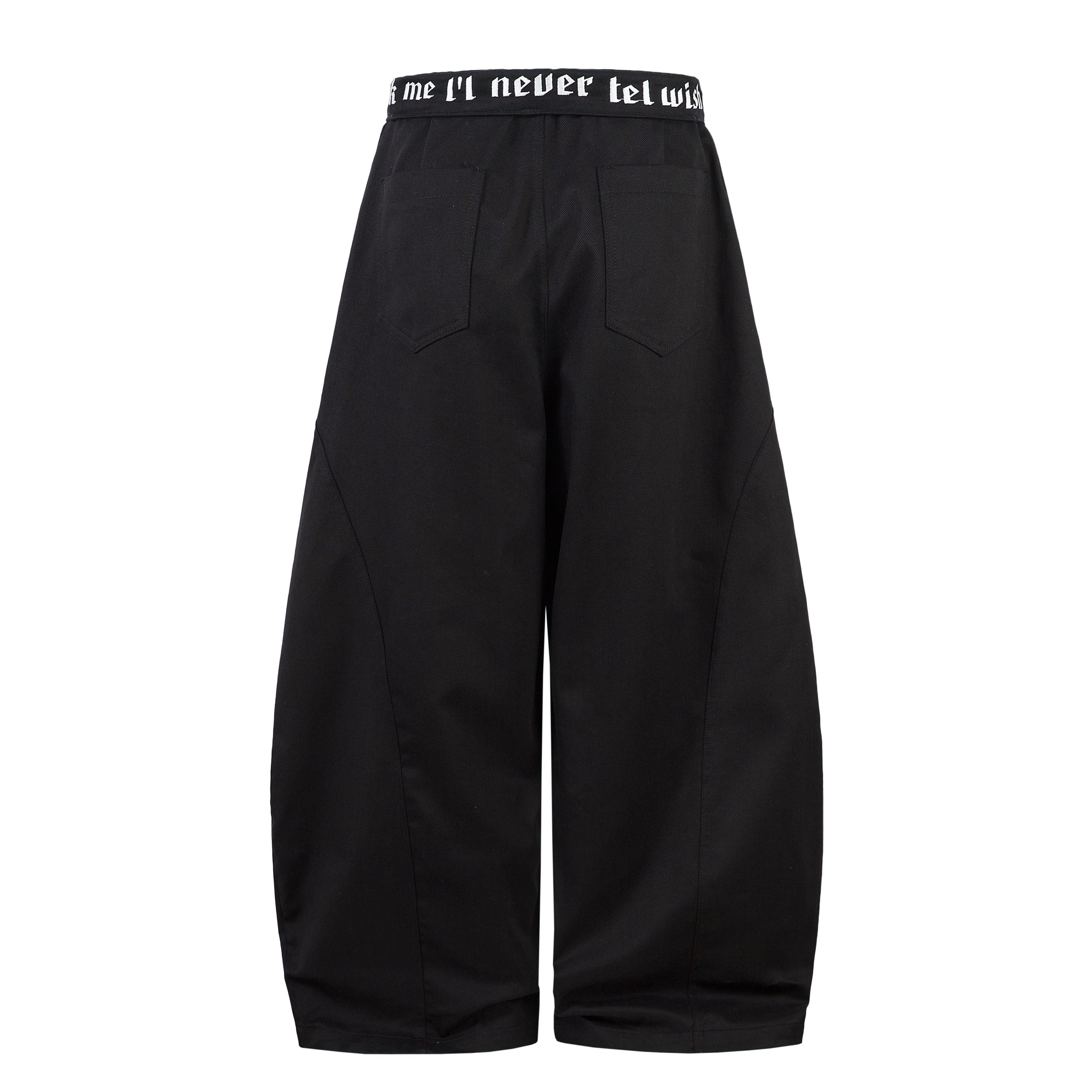 3-6-5.shop Curved Silhouette Pants