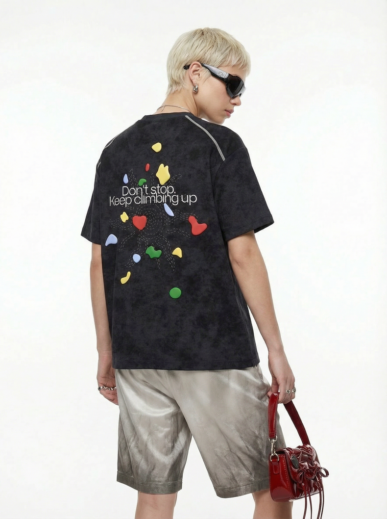 3-6-5.shop Keep Climbing Graphic Tee