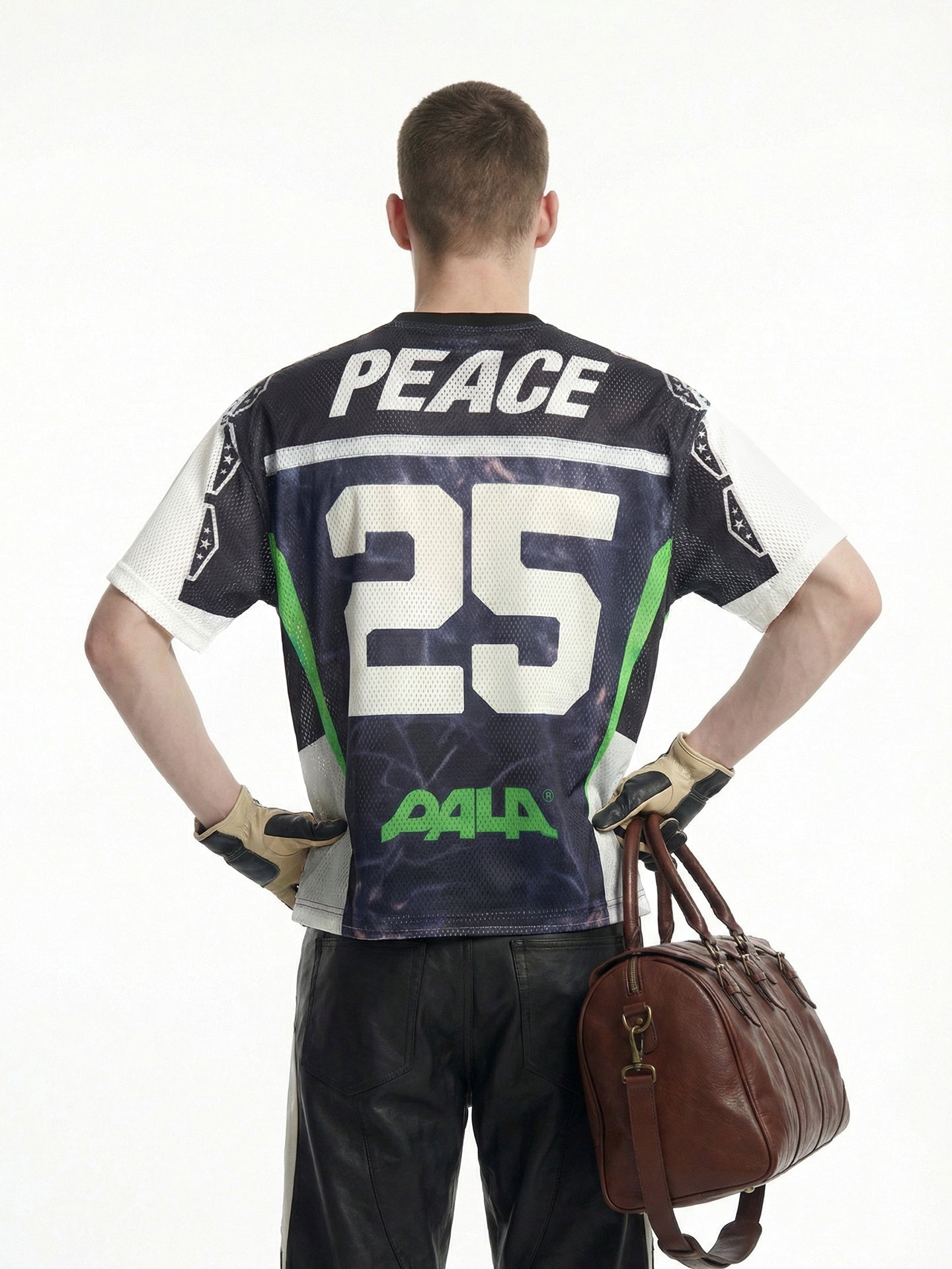 3-6-5.shop Tiger Peace Mesh Jersey