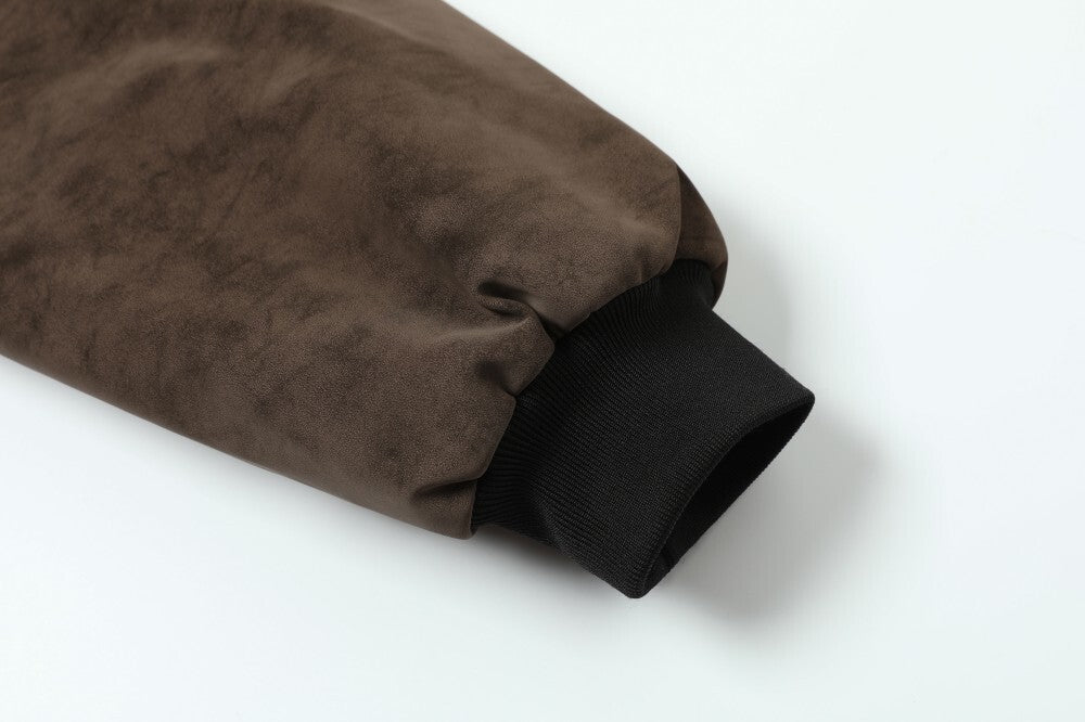 3-6-5.shop Vintage Suede Texture Jacket