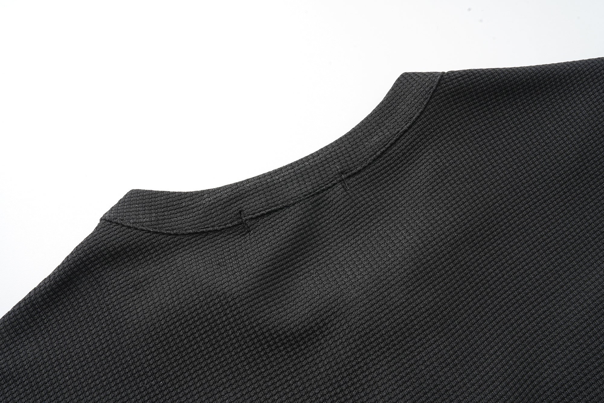 3-6-5.shop Retro Henley Long Sleeve Tee