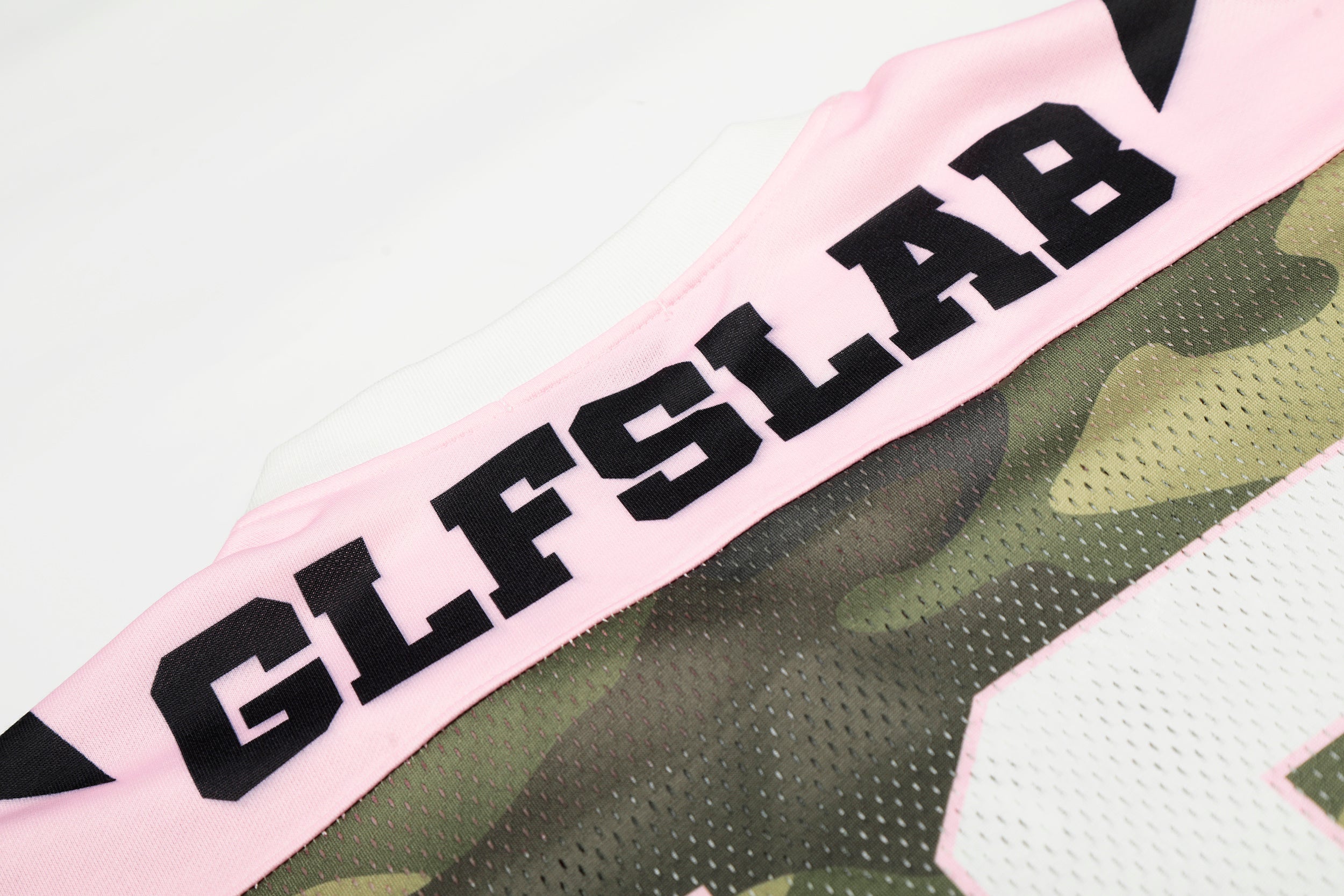 3-6-5.shop Pink Camo “18” Mesh Jersey