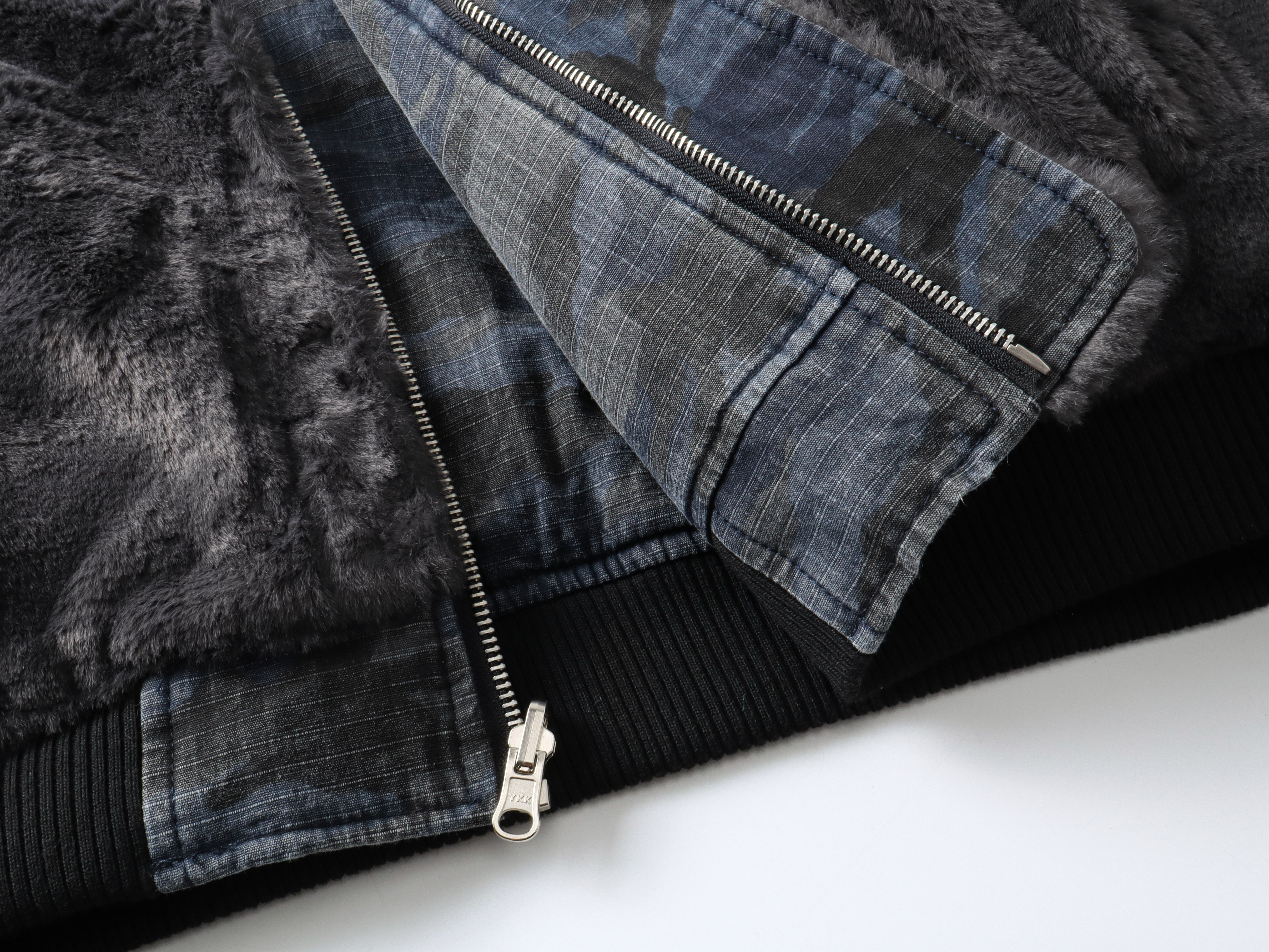 3-6-5.shop Reversible Camo Hooded Jacket