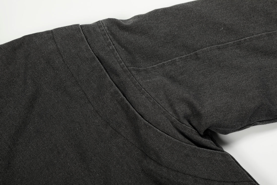 3-6-5.shop Fleece-Lined Utility Jacket