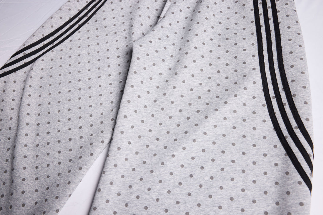 3-6-5.shop Polka Dot Wide-Leg Sweatpants