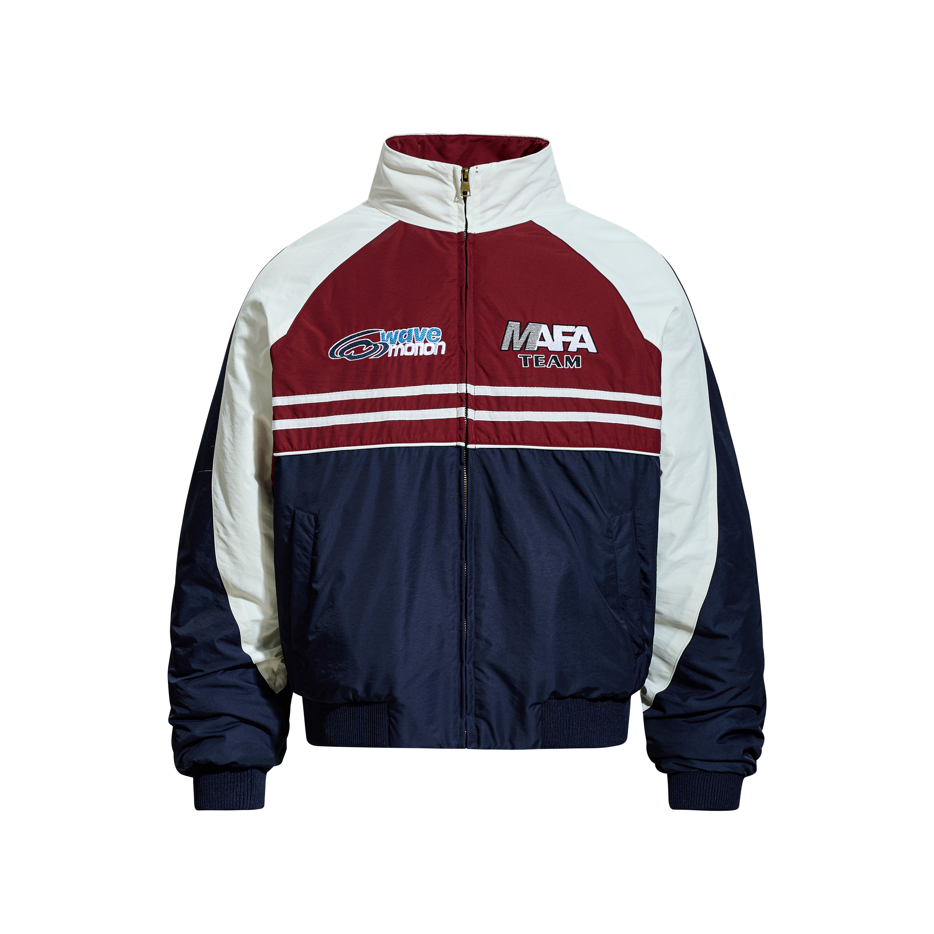 3-6-5.shop Retro Racing Colorblock Jacket
