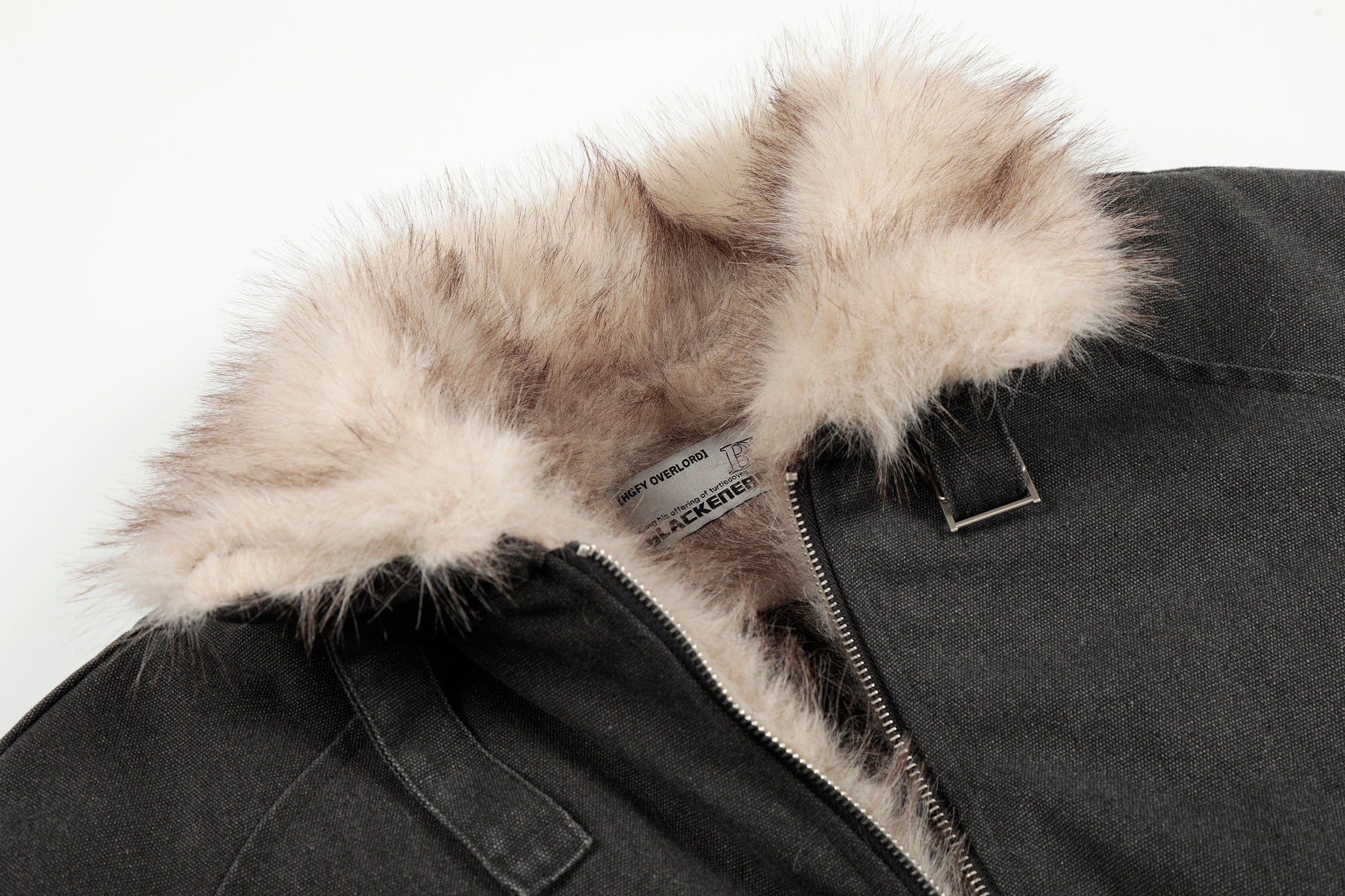3-6-5.shop Fleece-Lined Utility Jacket