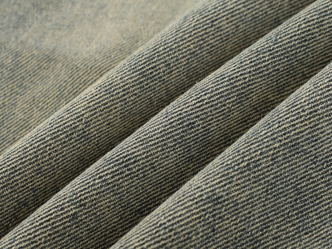 3-6-5.shop Tie-Waist Wide-Leg Denim Pants