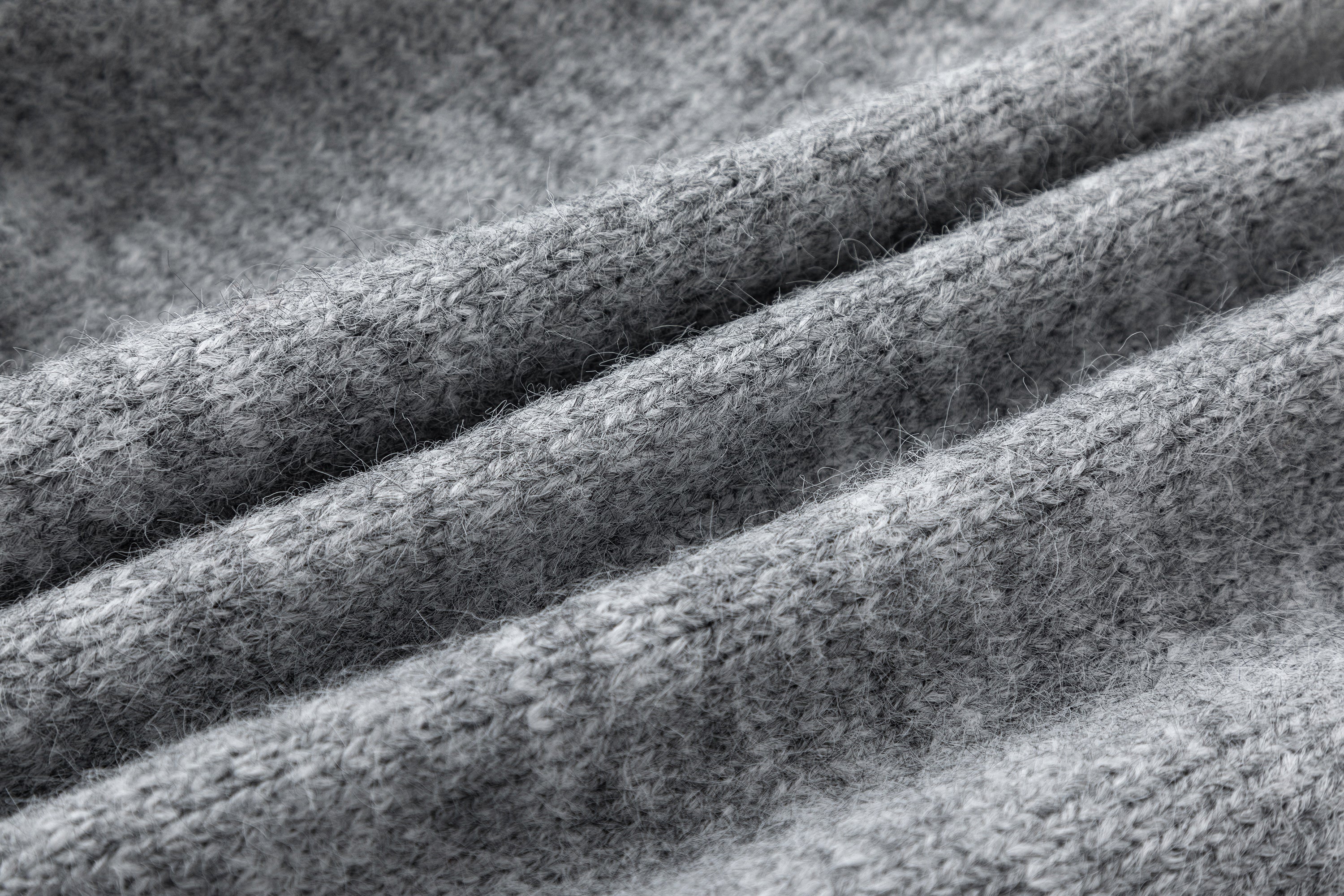 3-6-5.shop Minimal Wool Blend Knit Cardigan