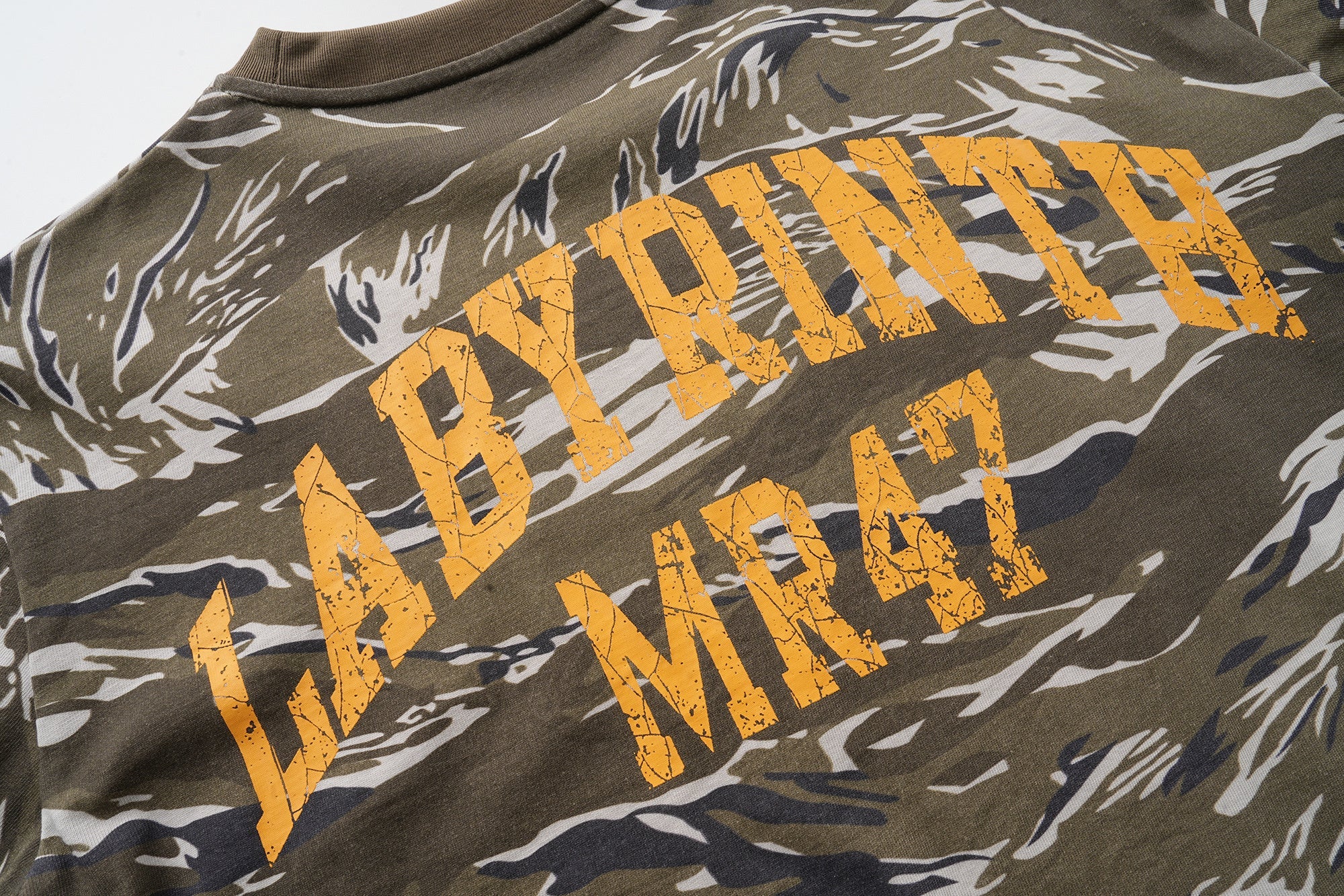 3-6-5.shop Camo Layered Long Sleeve Tee*