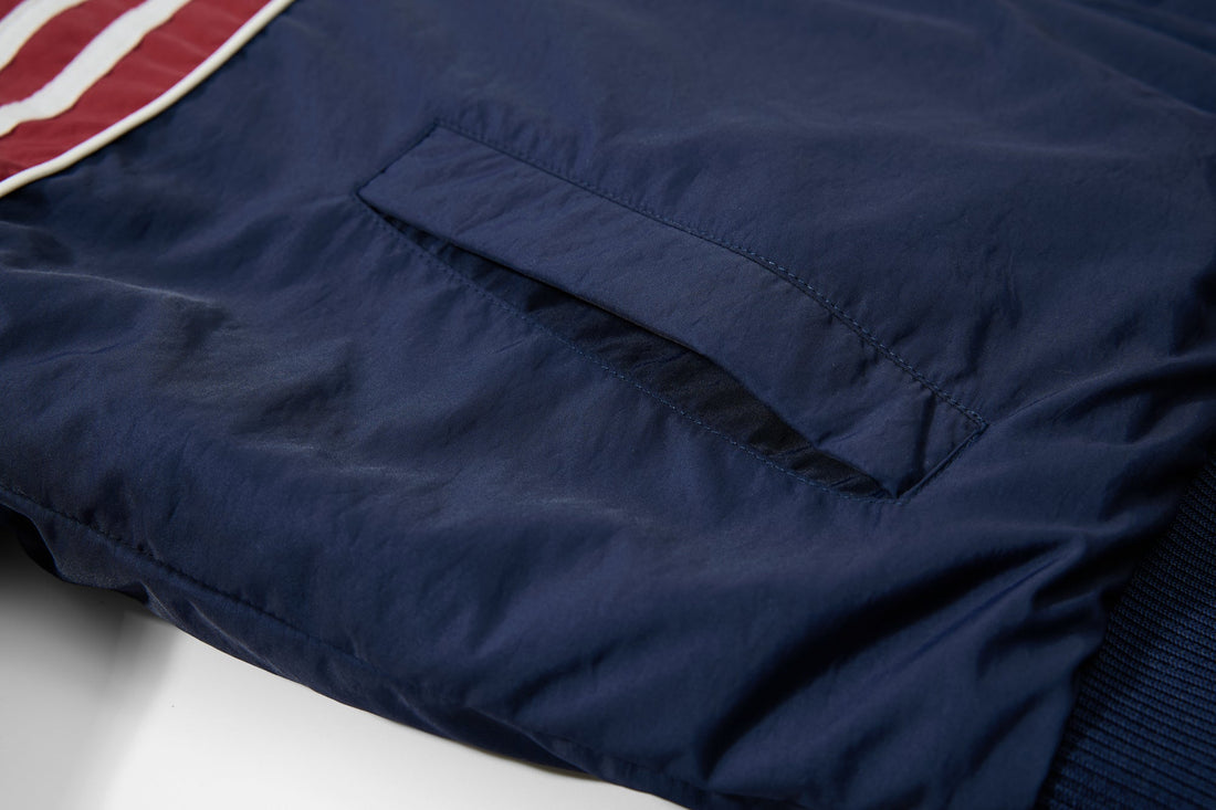 3-6-5.shop Retro Racing Colorblock Jacket