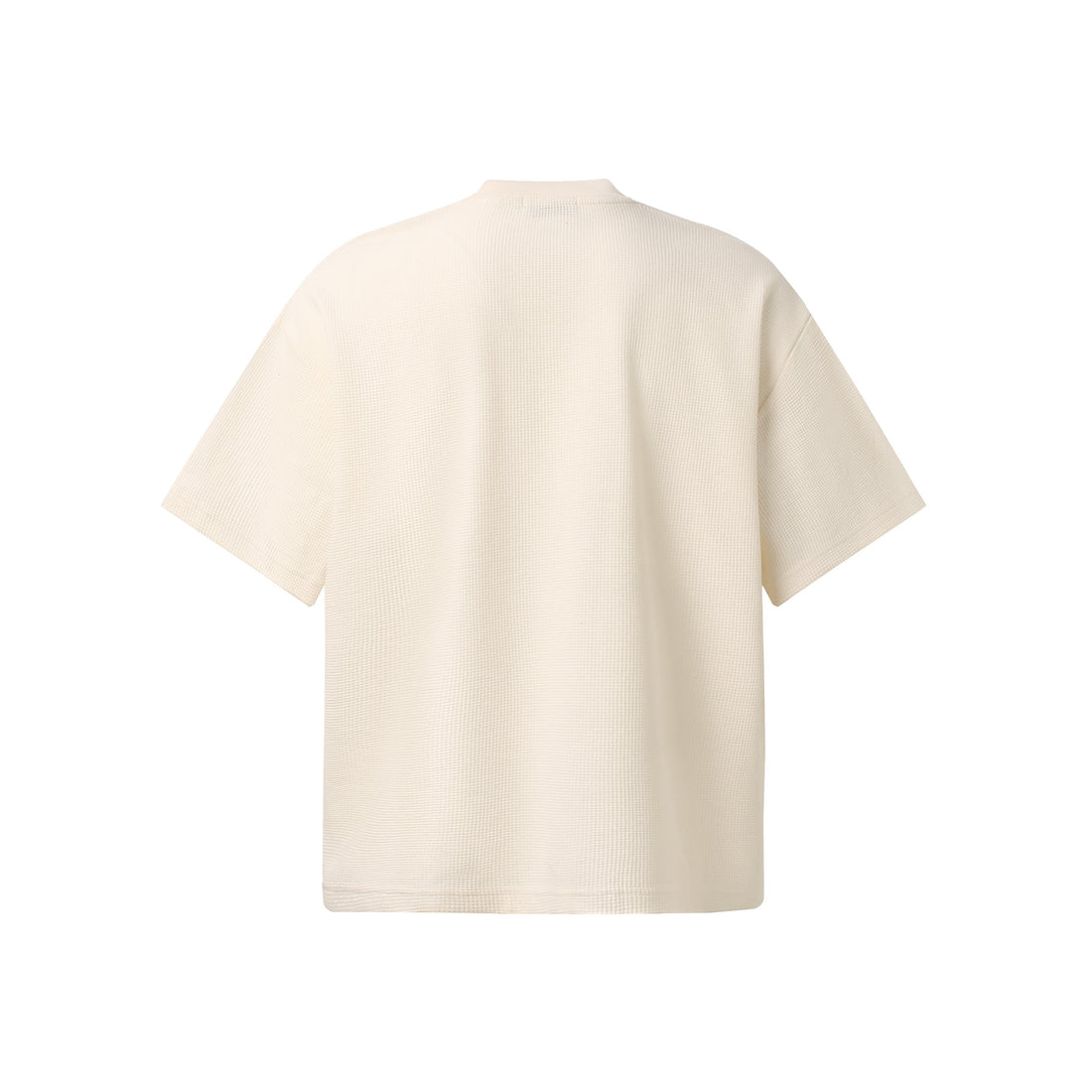 3-6-5.shop Vintage Newspaper Graphic Waffle Tee