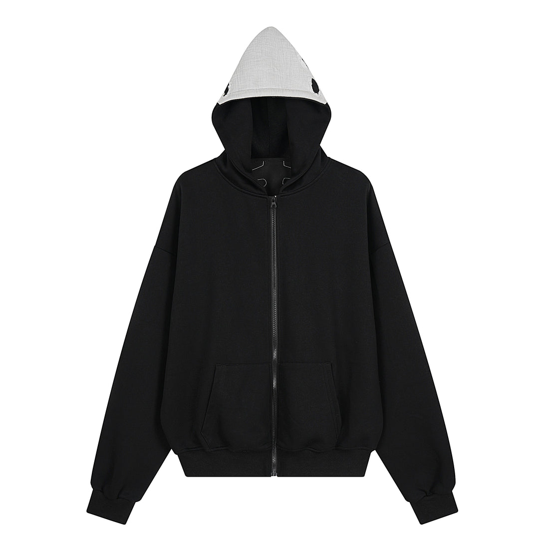 3-6-5.shop Skeleton Zip-Up Hoodie