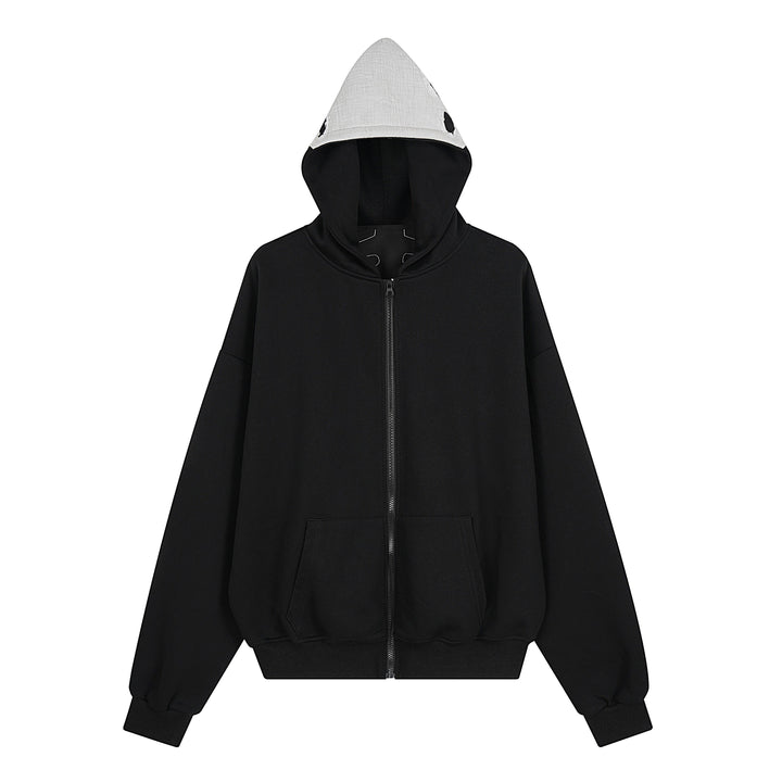 3-6-5.shop Skeleton Zip-Up Hoodie