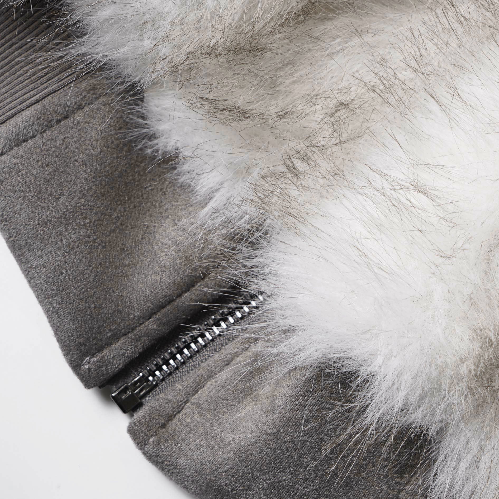 3-6-5.shop Reversible Faux Fur Hooded Jacket