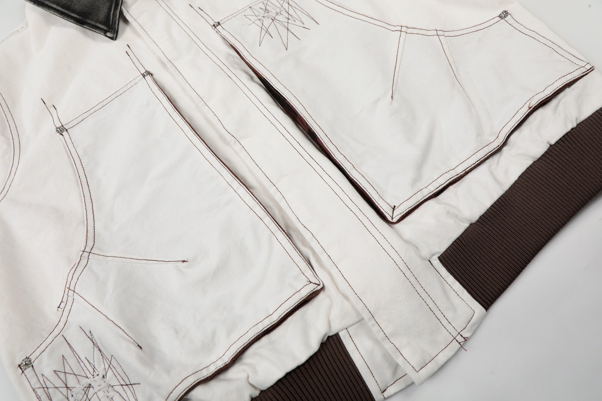 3-6-5.shop Sketch Detail Bomber Jacket