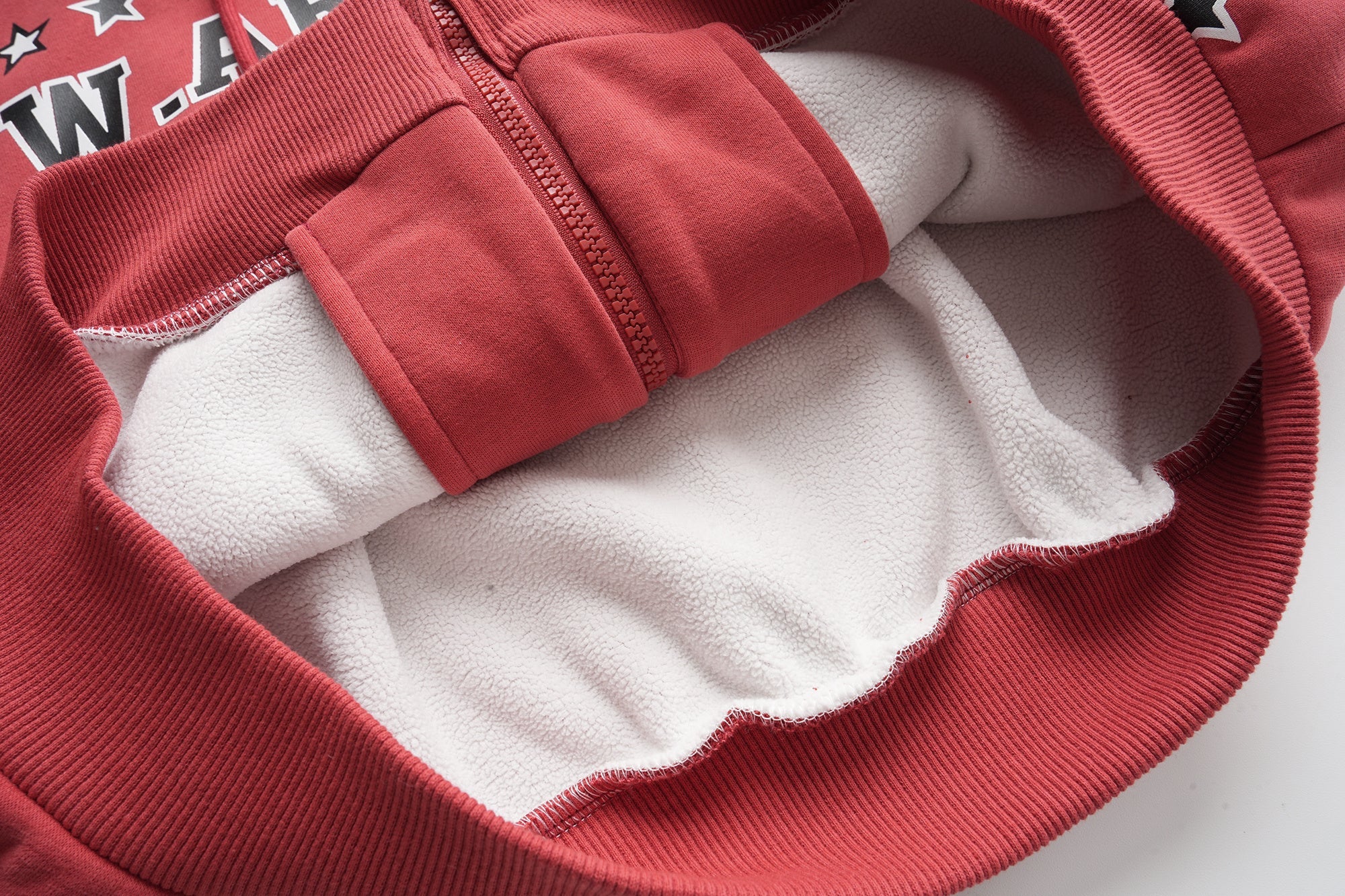 3-6-5.shop Retro Varsity Zip Hoodie