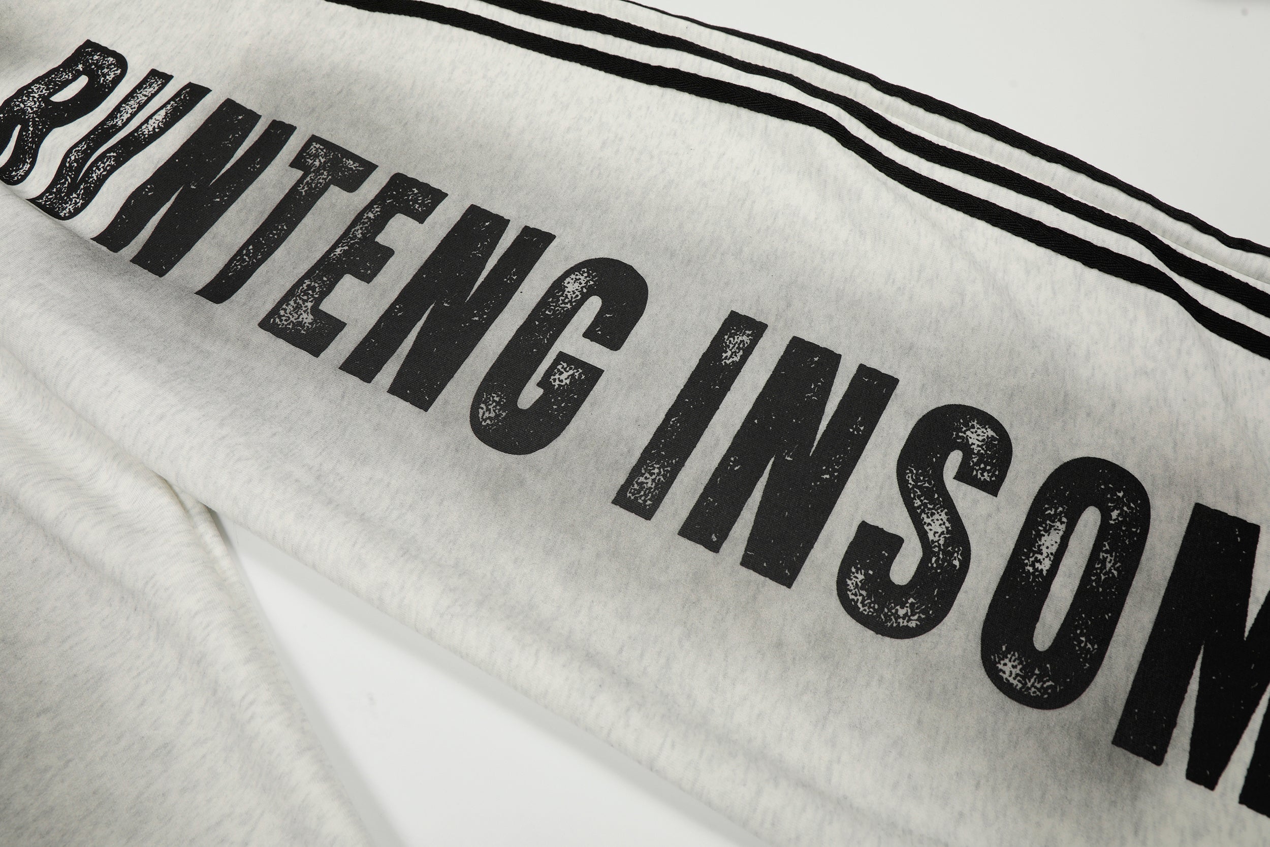 3-6-5.shop Bold Letter Stripe Track Pants