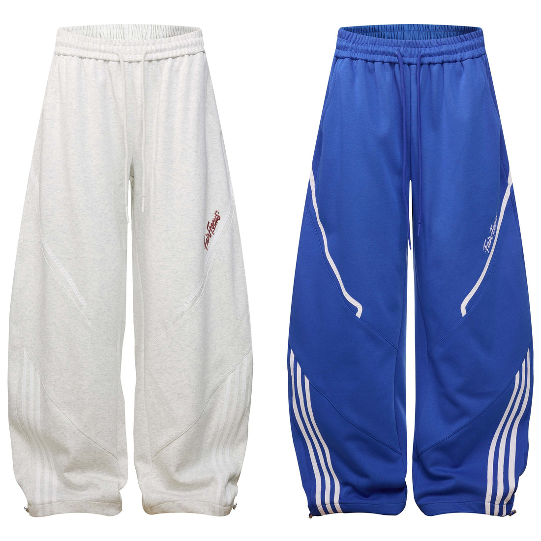 3-6-5.shop Curved Stripe Track Pants