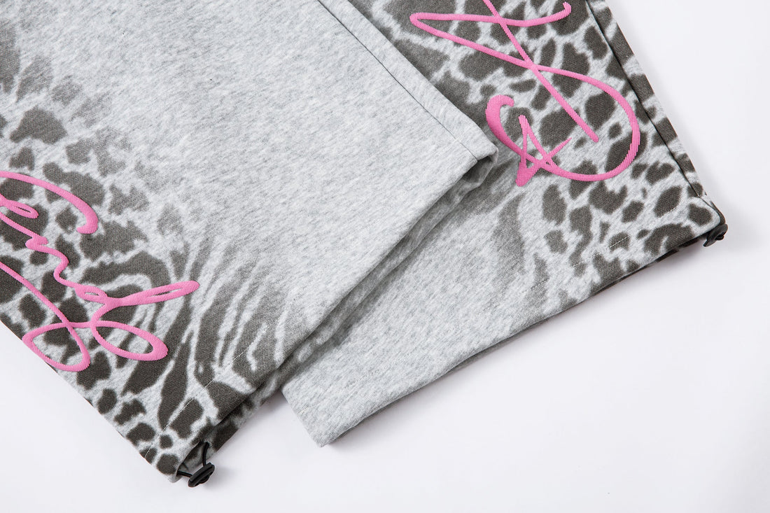 3-6-5.shop Leopard Gradient Sweatpants