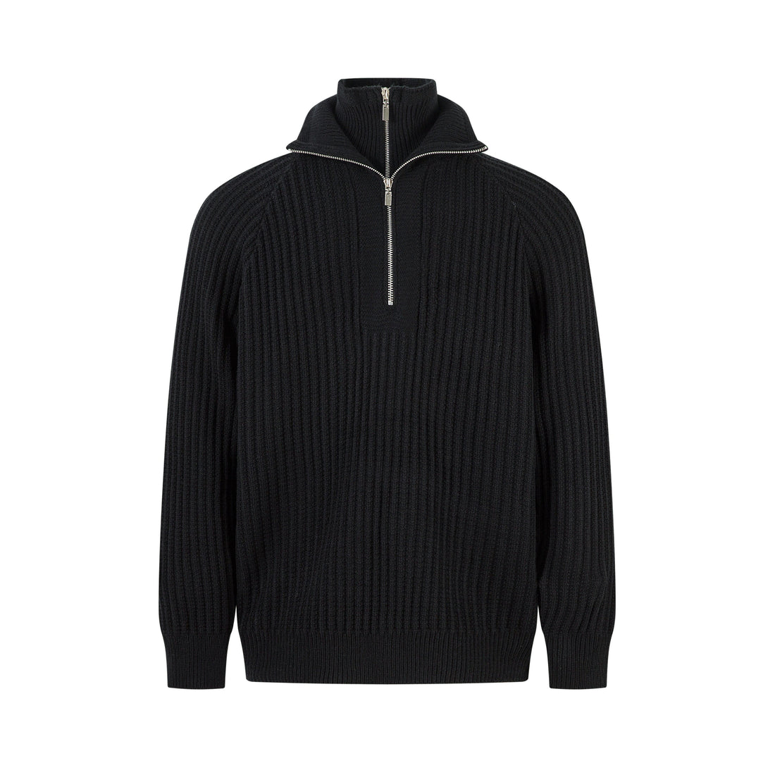 3-6-5.shop Minimalist Half-Zip Knit Sweater