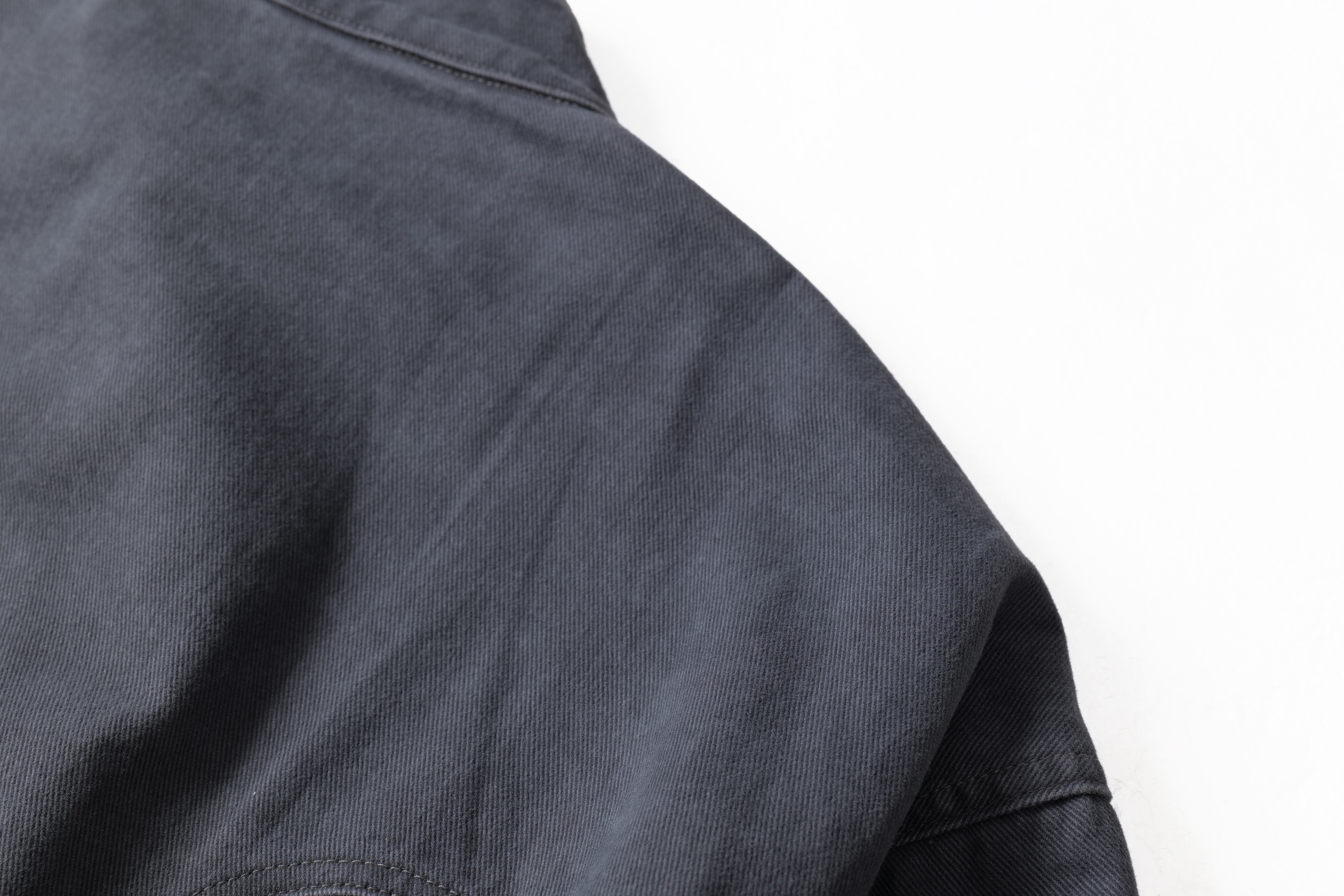 3-6-5.shop Washed Curved-Panel Bomber Jacket