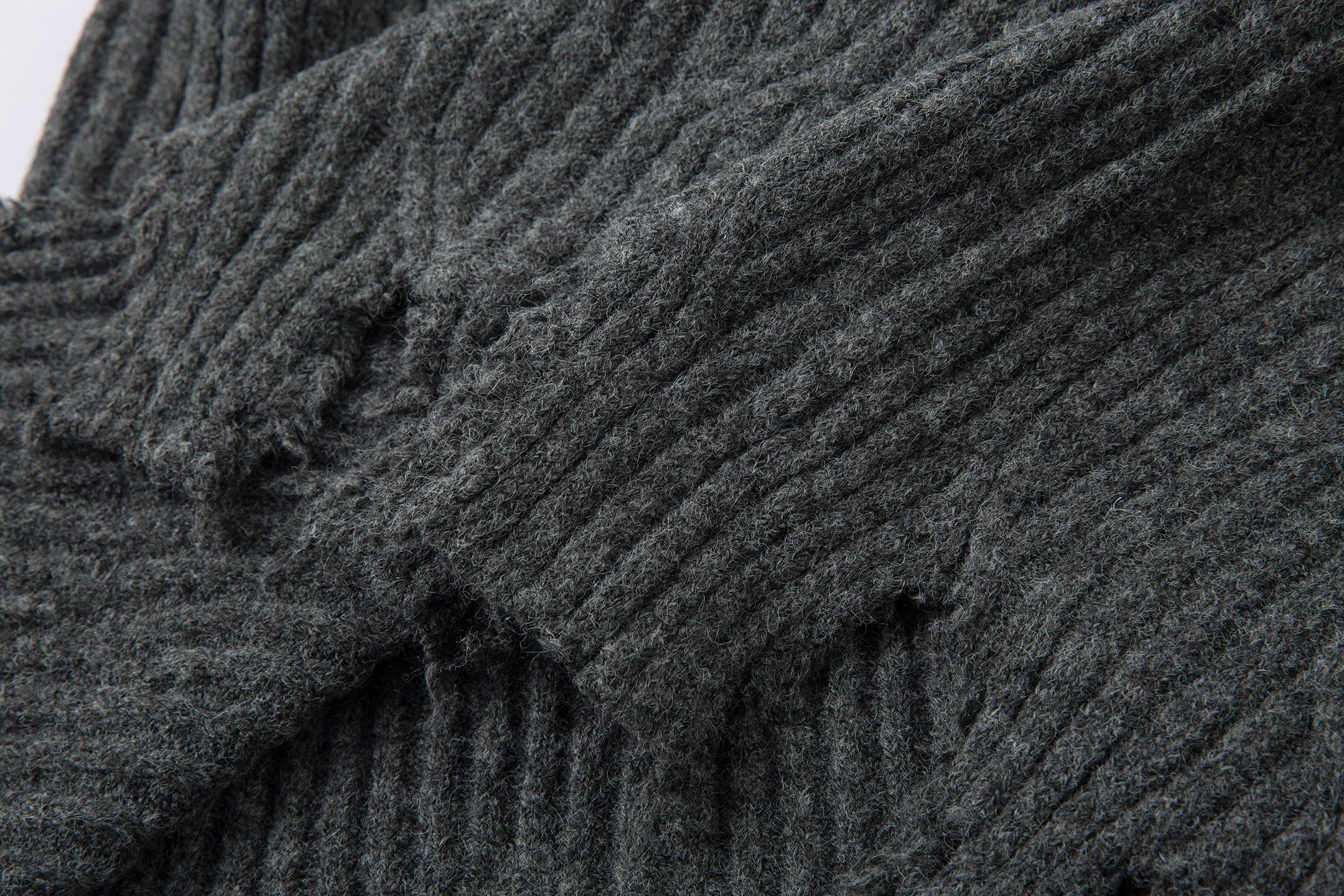 3-6-5.shop Distressed Ribbed Henley Knit