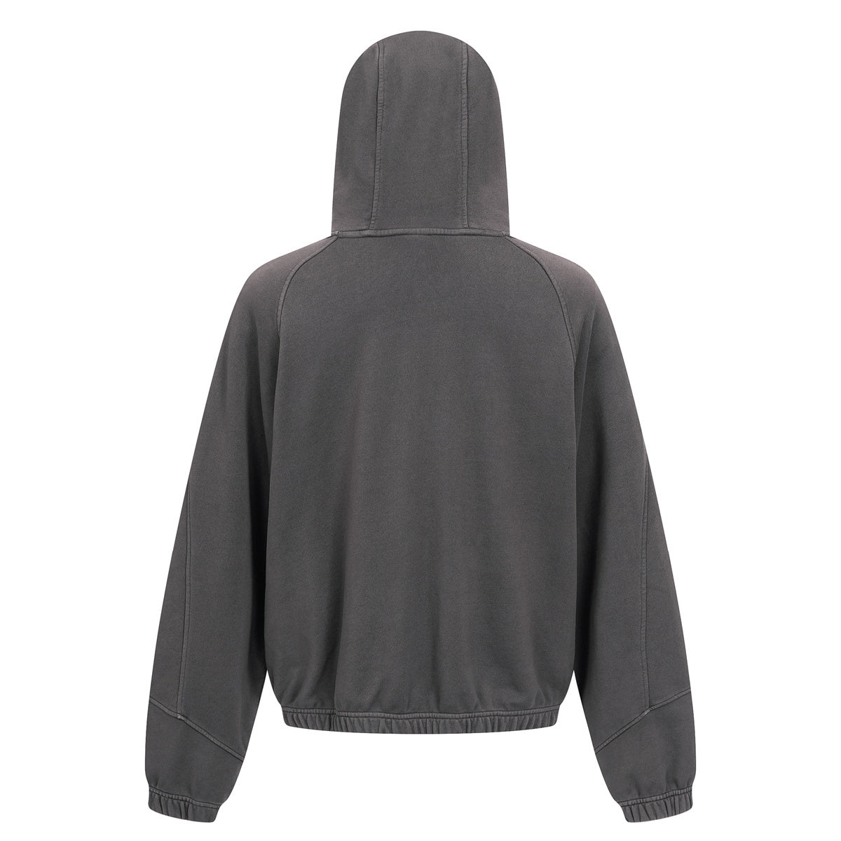 3-6-5.shop Curved-Seam Full-Zip Hoodie