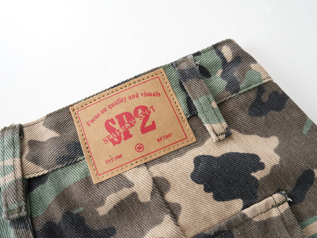 3-6-5.shop Classic Camo Cargo Pants