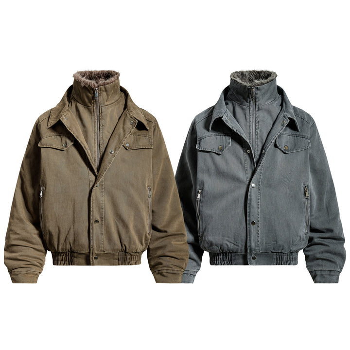 3-6-5.shop Layered Utility Jacket