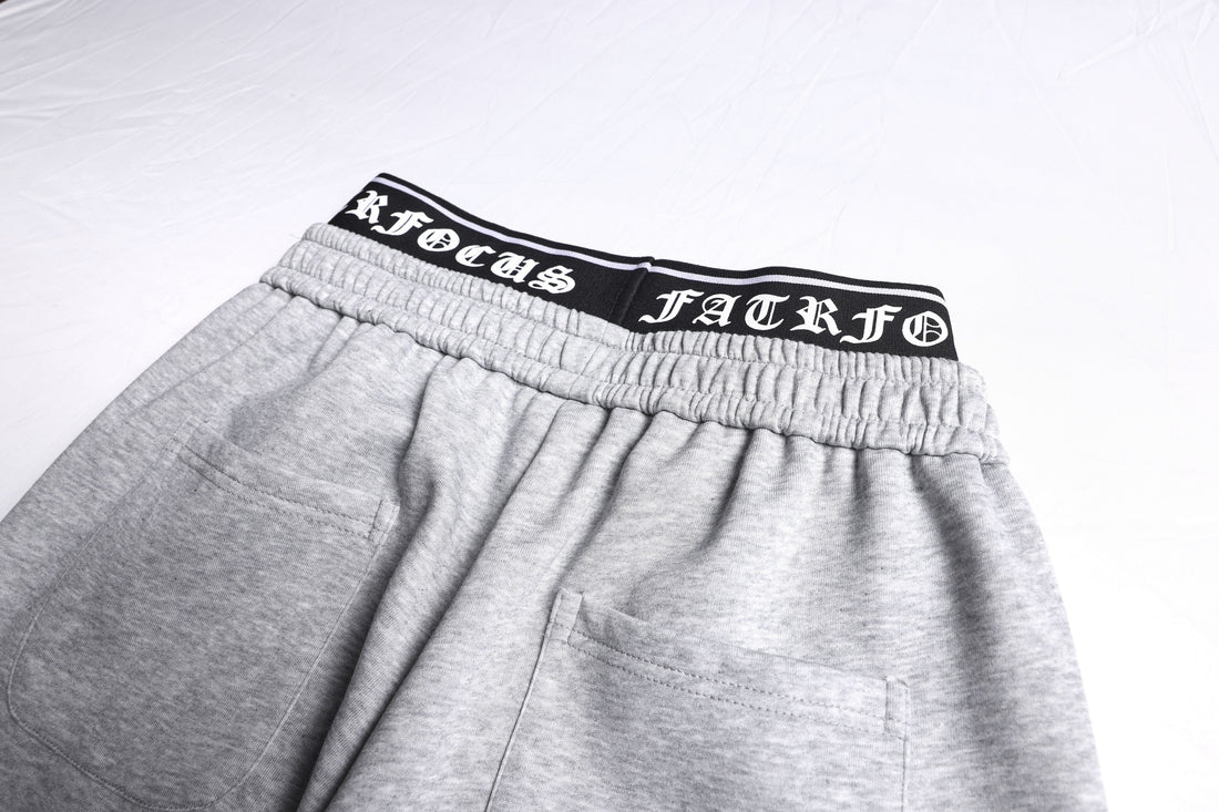 3-6-5.shop Gothic Outline Wide-Leg Sweatpants