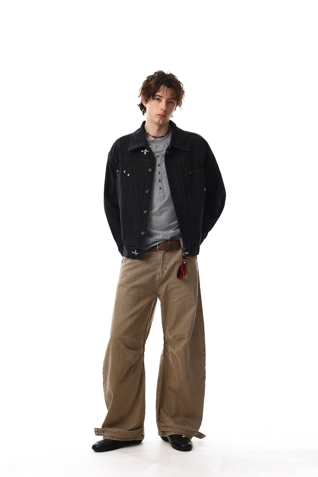 3-6-5.shop Washed Denim Jacket