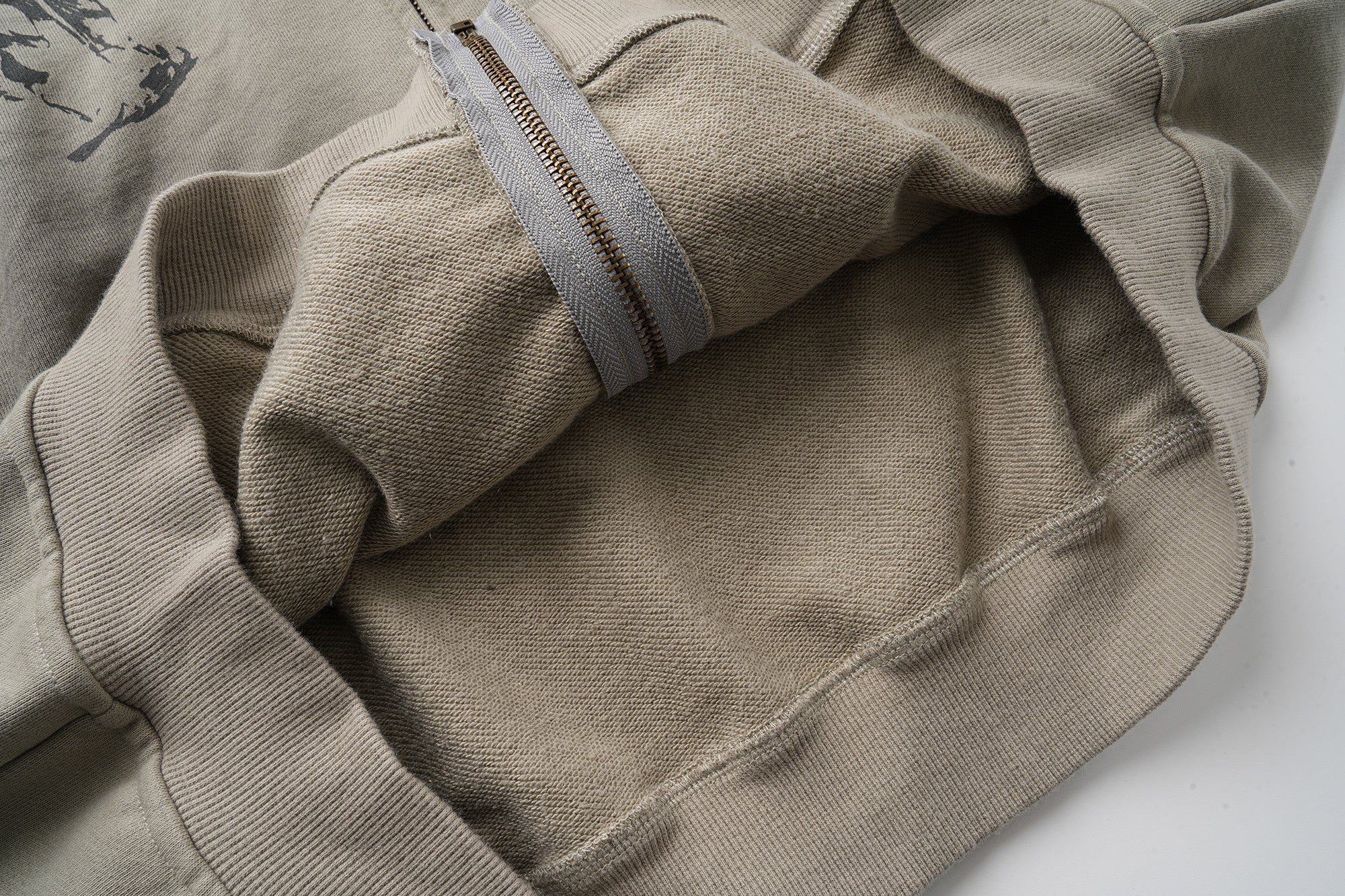 3-6-5.shop Graphic Zip-Up Hoodie