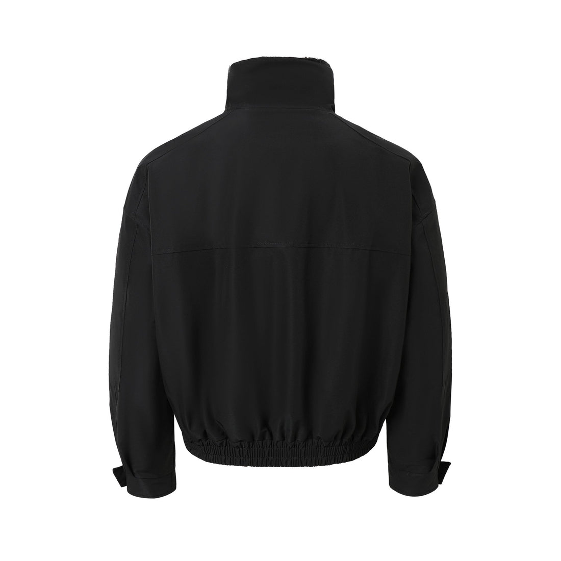 3-6-5.shop Zebra Fur-Lined Bomber Jacket