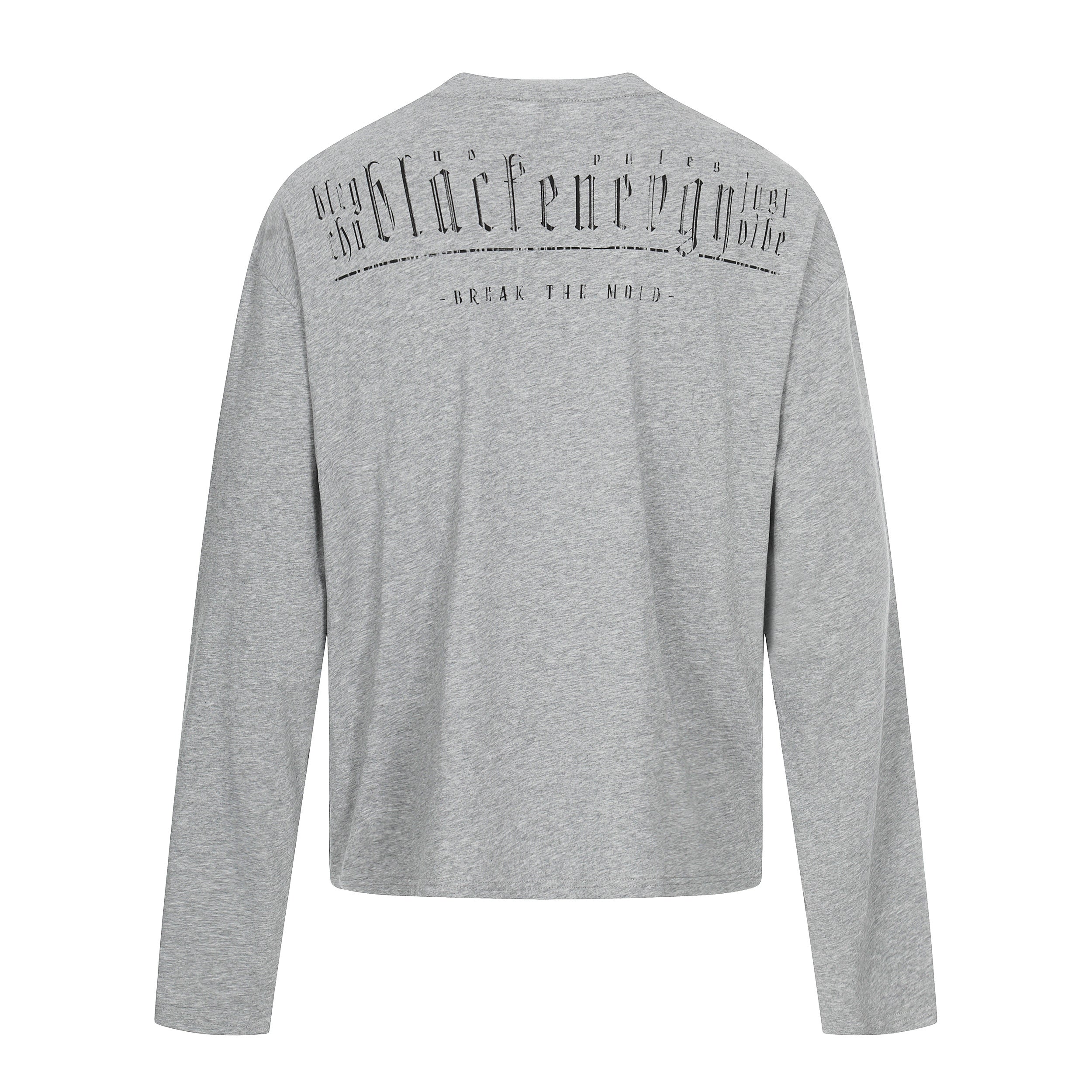 3-6-5.shop Graphic Henley Long Sleeve Tee