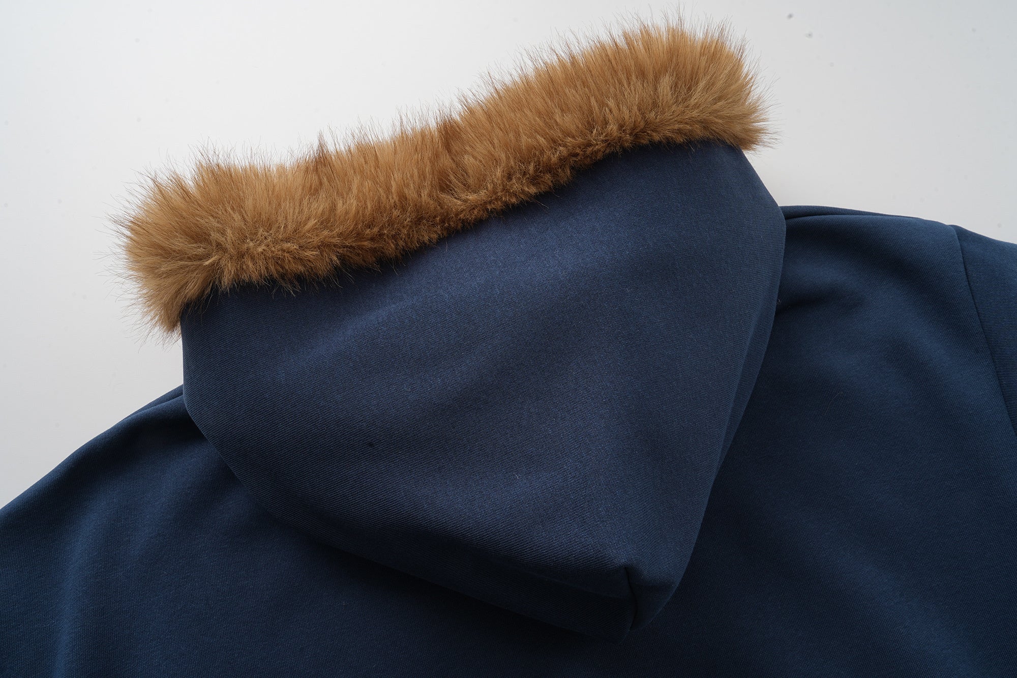 3-6-5.shop NYC Fur-Lined Zip Hoodie